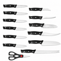 13-Piece: Knife Set Super Sharp Stainless Steel