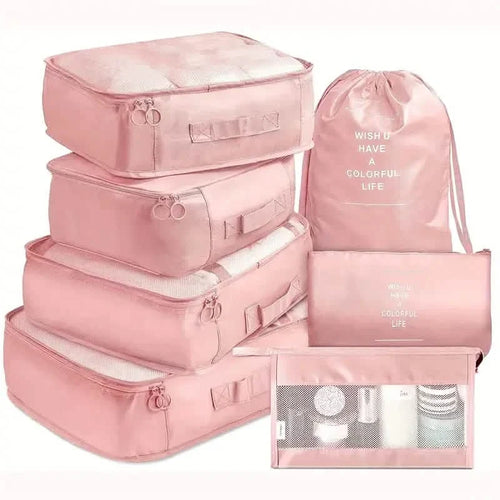 7-Piece Travel Packing Organizer Set
