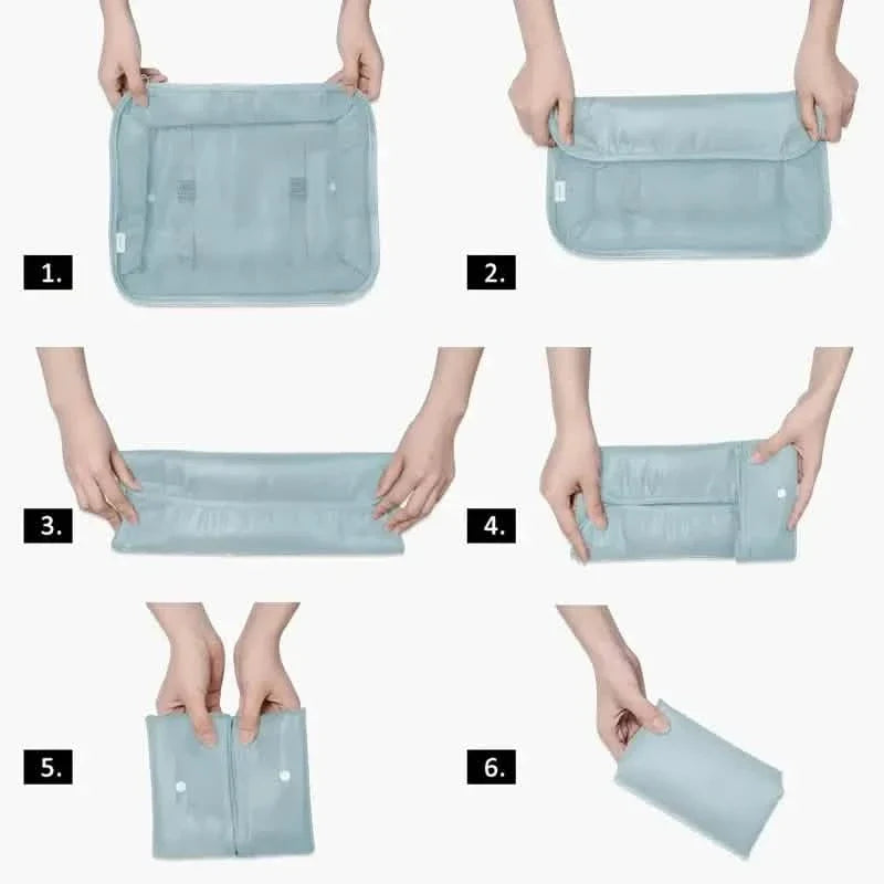 7-Piece Travel Packing Organizer Set