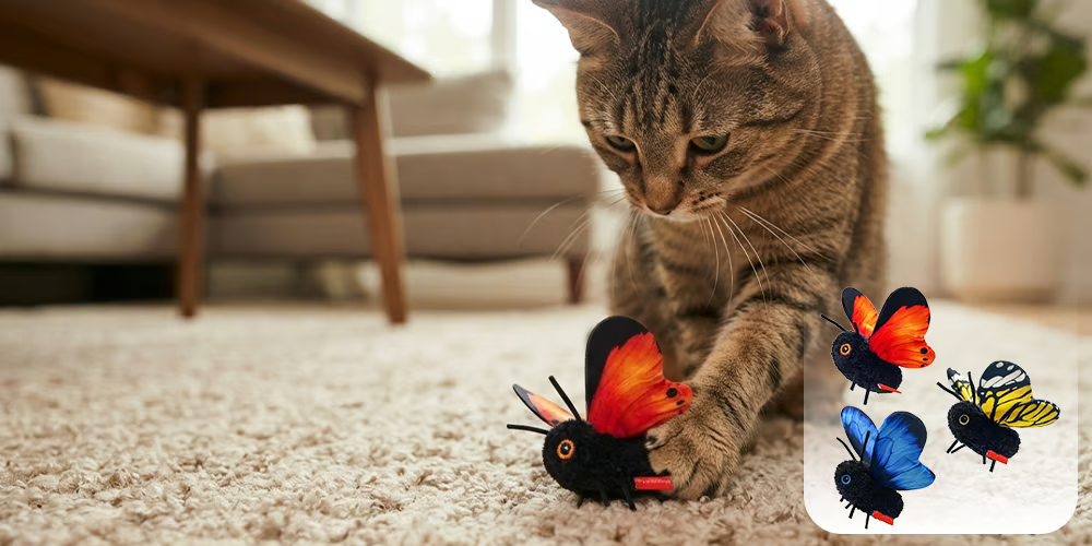 Butterfly Gravity Cat Toy