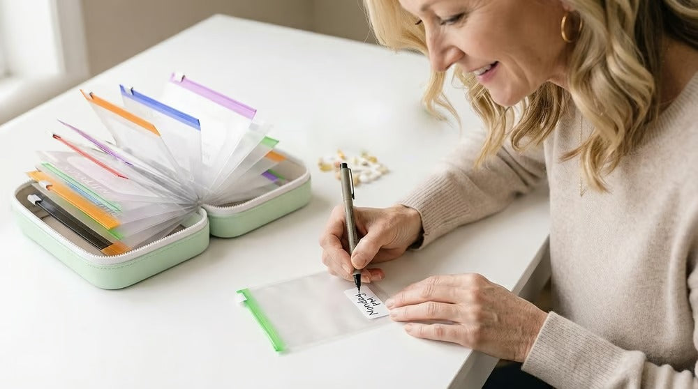Compact Travel Pill Organizer