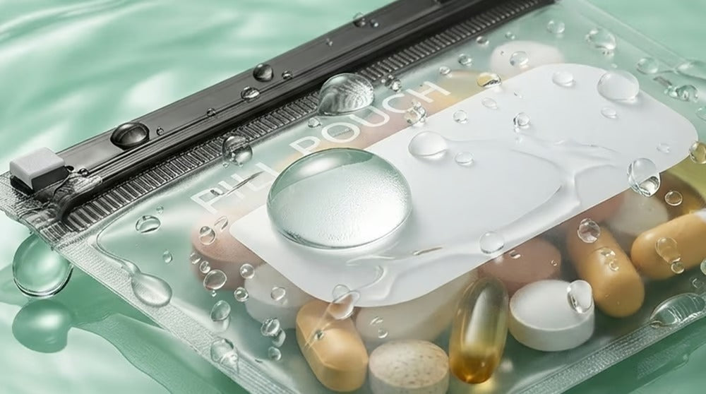Compact Travel Pill Organizer