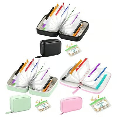 Compact Travel Pill Organizer