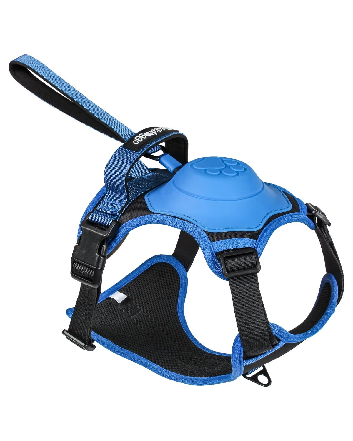 Dog Harness and Retractable Leash Set