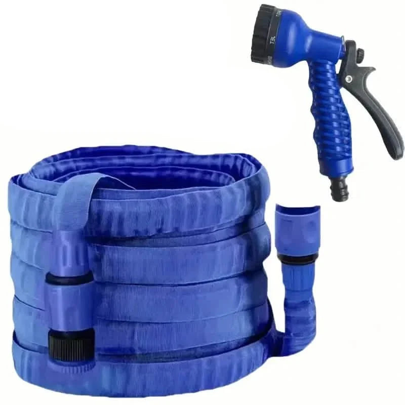 High-Pressure Expandable Garden Hose with Spray Gun