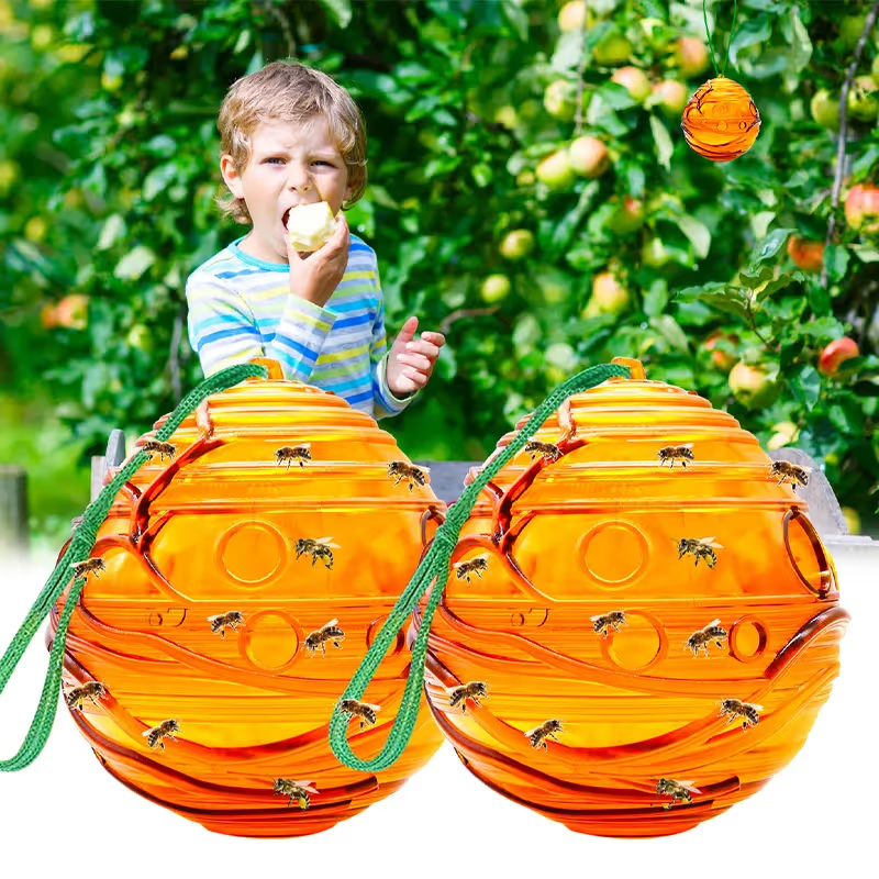 Outdoor Reusable Wasp and Hornet Trap