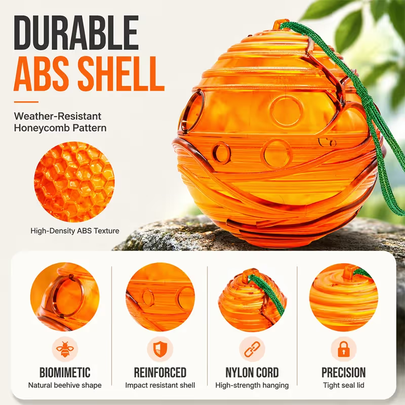 Outdoor Reusable Wasp and Hornet Trap