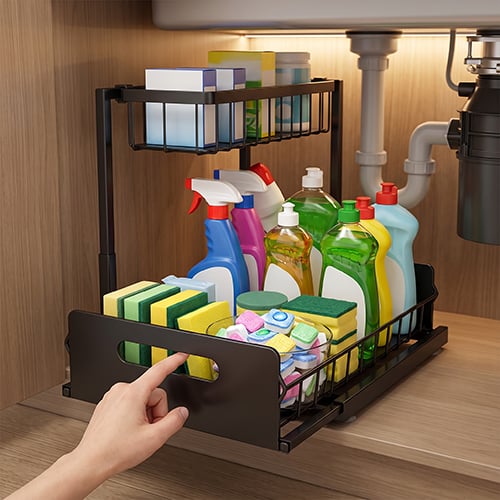 Pull-Out Under-Sink Organizer