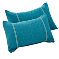 Quilted Heart Pattern Pillow Covers