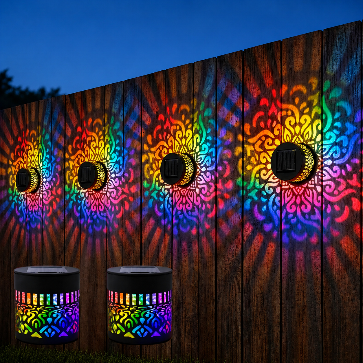 Solar Garden Art Light