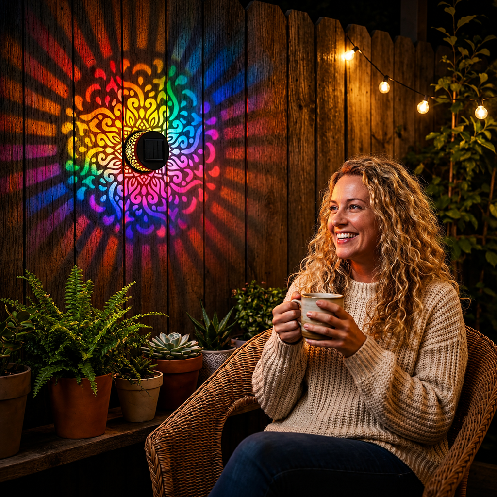 Solar Garden Art Light