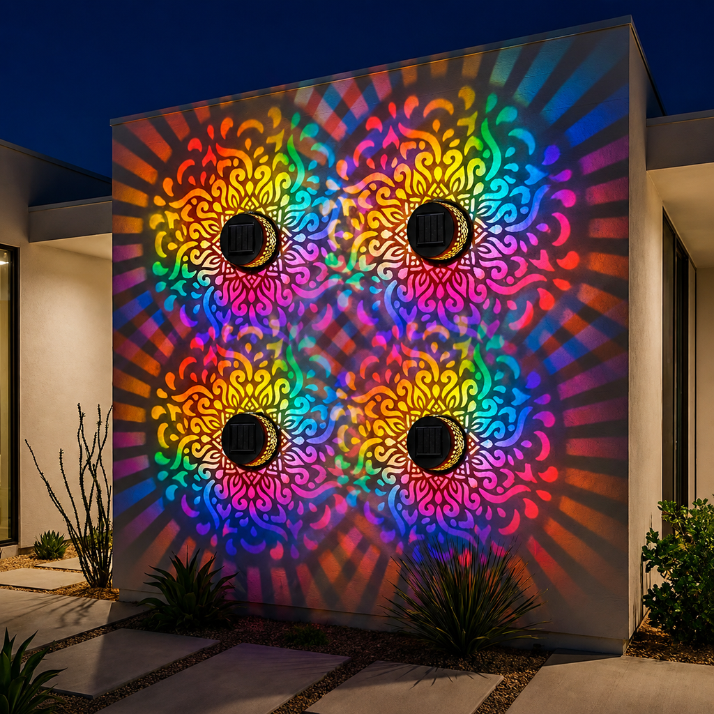 Solar Garden Art Light