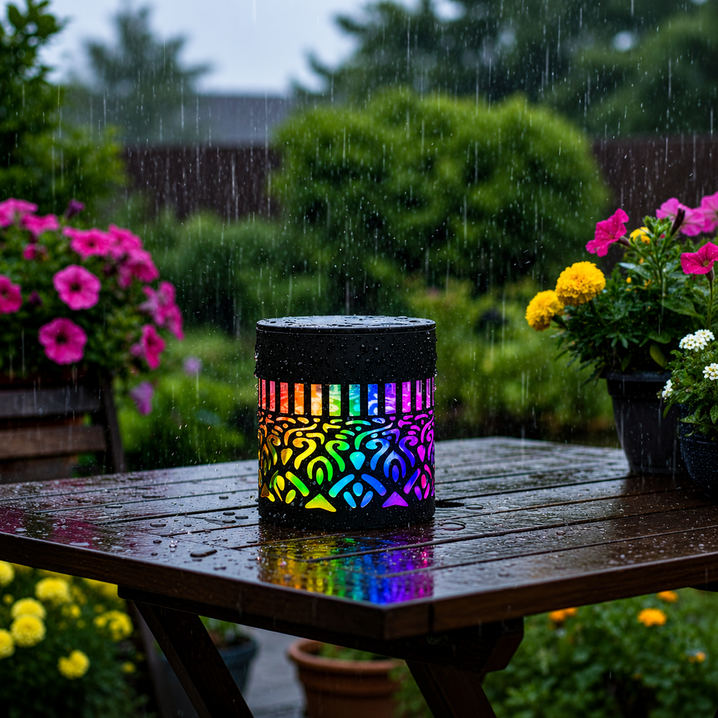 Solar Garden Art Light