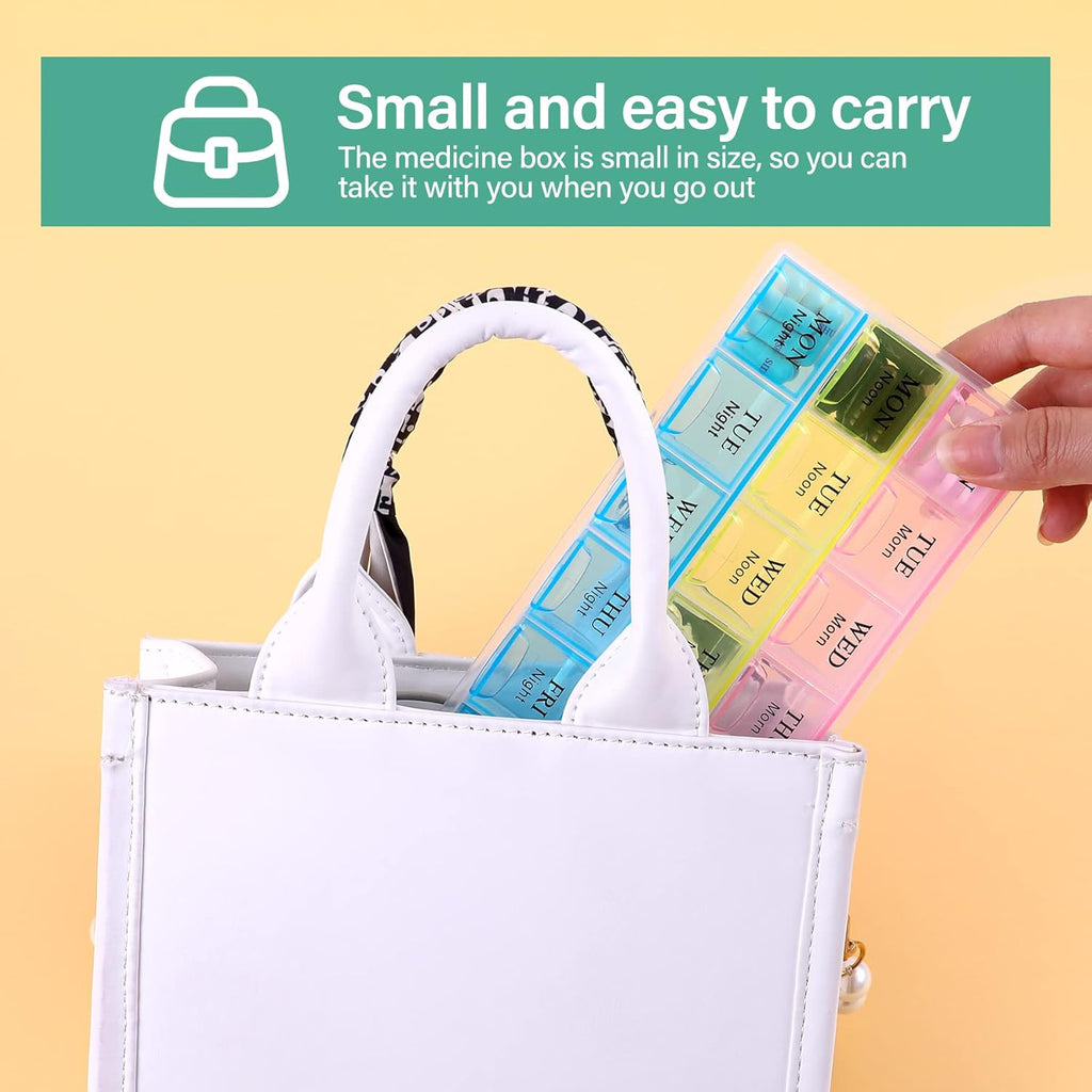 Weekly Travel Pill Organizer